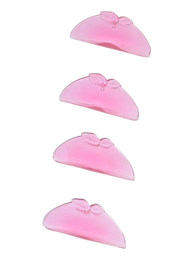 لي بيوتي وسادات رفع الرموش الكورية من ليبيوتي، الخطوة 1 فقط: دروع مسطحة لتنعيم الرموش بشكل أفضل، ذاتية اللصق، متعددة الوظائف كشريط رفع للعين، تصميم وردي خوخي، مقاسان (صغير/متوسط) - Image 1